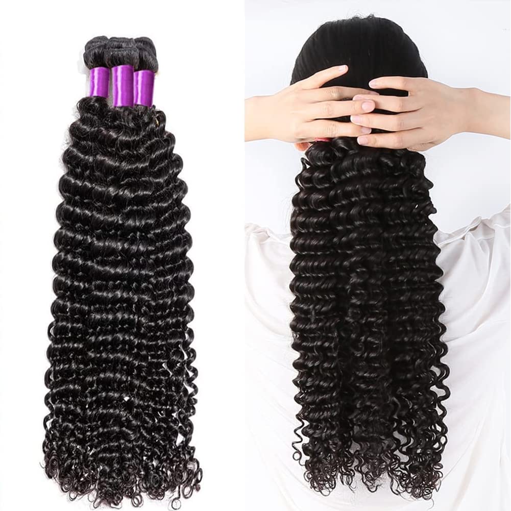 Amazon.com : Deep Wave Bundles 100% Unprocessed Brazilian  display picture 2