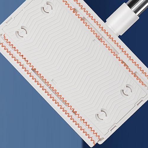 Miniatura 4 de Trapeador de polvo para limpieza de suelos, 4 paños reutilizables, escoba húmeda y seca para suelos de madera dura, mármol, laminado, azulejos,