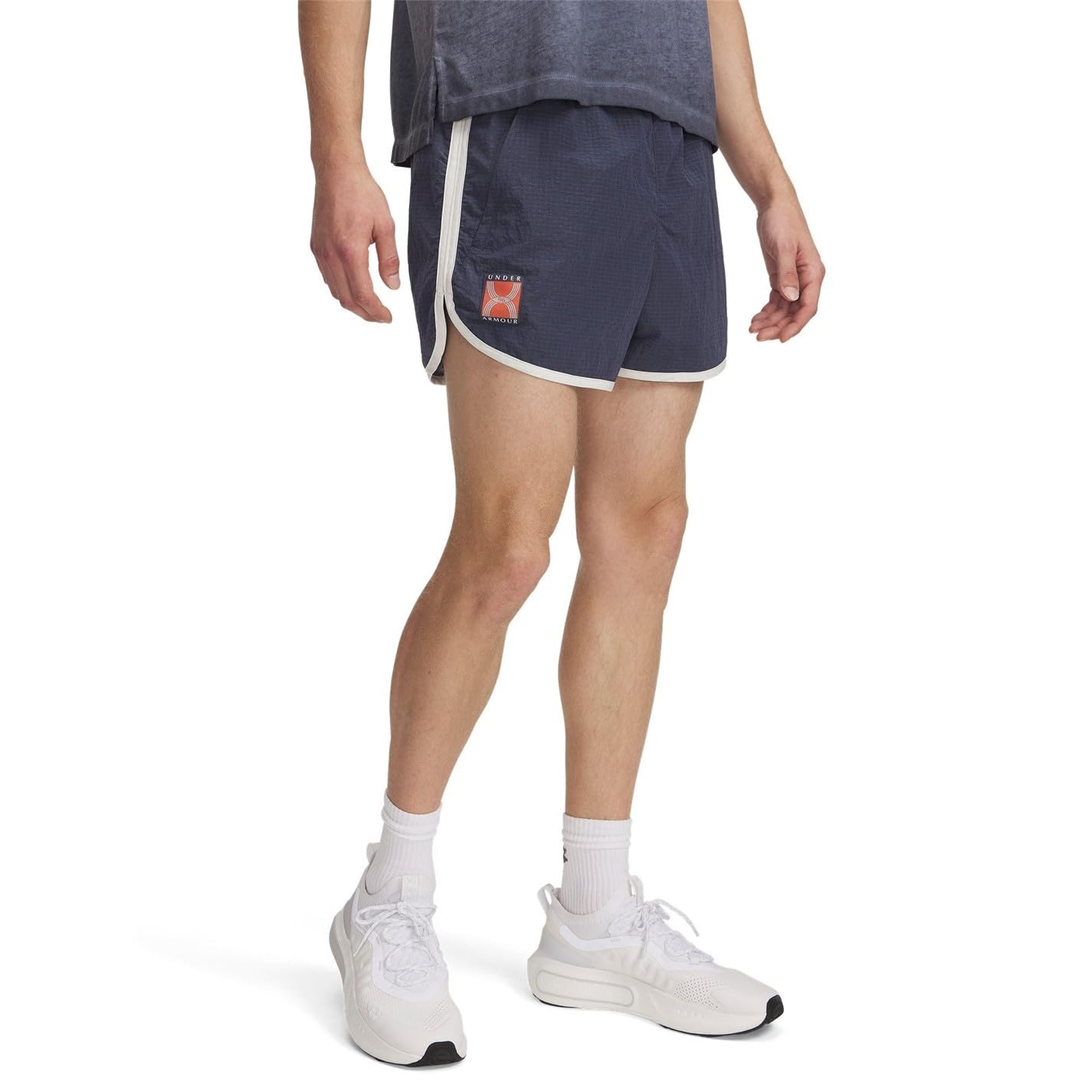Under Armour Men's Grey Performance Running Shorts in Size L, Sports Direct