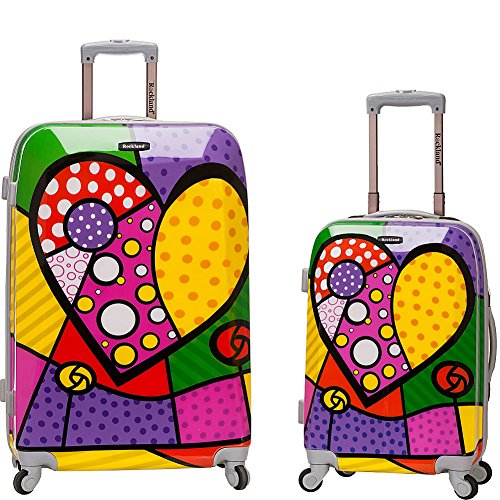 Rockland 2 Piece Upright Luggage Set