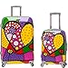 Rockland 2 Piece Upright Luggage Set