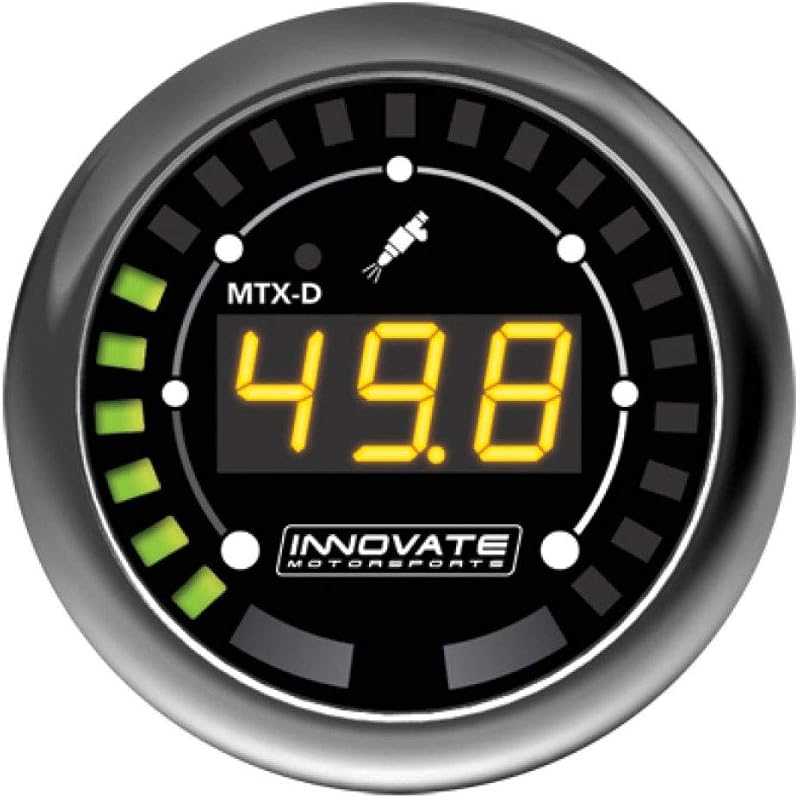 Manômetro digital de pressão de combustível Innovate Motorsports MTX-D 0–1.000 kPa, modelo 3917 – 1 unidade