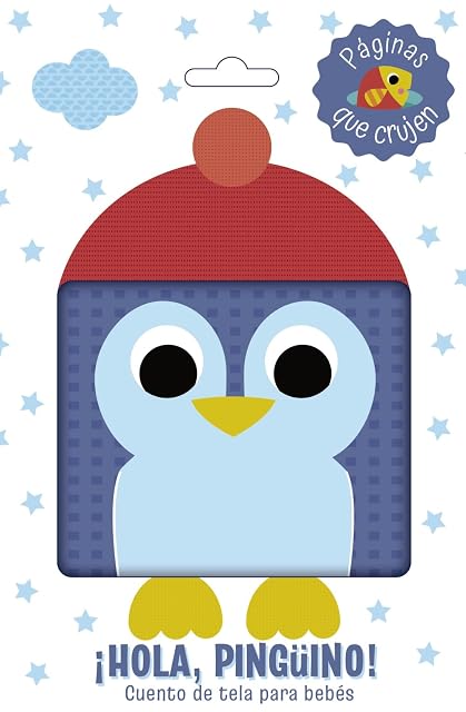 Portada de Hola, pinguino! cuento de tela para beb