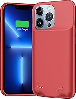 Vista 1 de BOVSRT Funda de batería para iPhone 13 Pro Max, 8500 mAh, funda protectora portátil delgada compatible con iPhone 13 Pro Max (6.7 pulgadas), funda