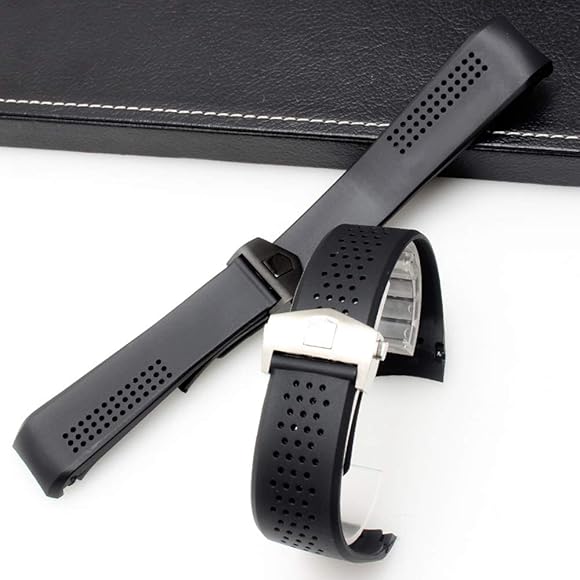 Amazon.co.jp: [チョコマン] 20mm 22mm 24mm Dバックル「タグホイヤー  