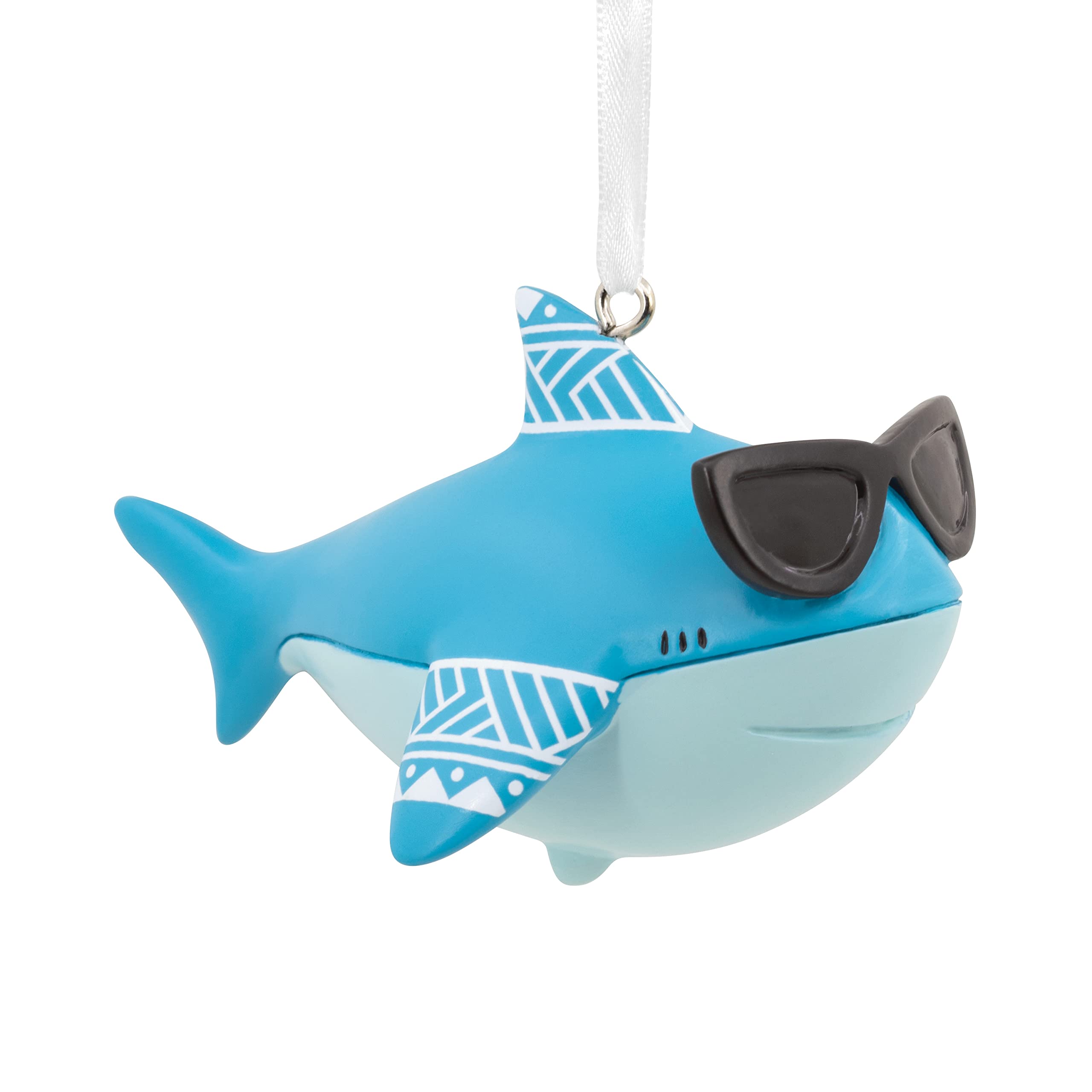HallmarkCool Shark in Sunglasses Christmas Ornament
