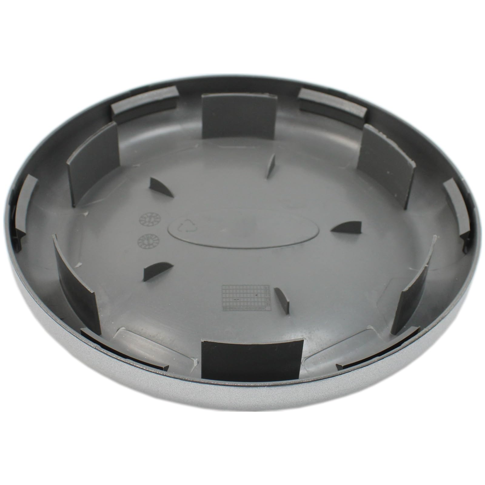 SkinoEu 4 X 60mm ABS Car Alloy Wheel Centre Universal Rims Hub Center Caps Auto Tuning Logo Emblem Silver Gloss Black No Fear Eyes Cx 8