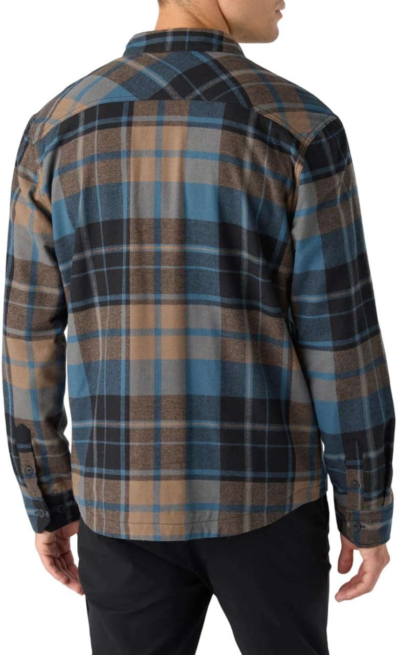 O’Neill Men’s Lined Jacket – Durable Canvas or Flannel Outer, High Pile Interior for Warmth, Standard Fit Everyday Layer - Image 3