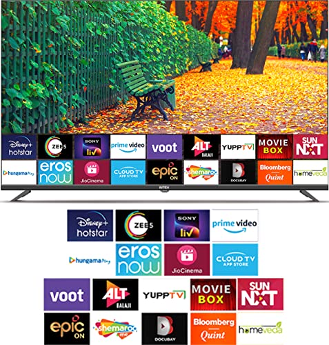 Image of Intex 109 cm (43 inches) Full HD Smart LED TV Smart LED-SFF4310 (Black)