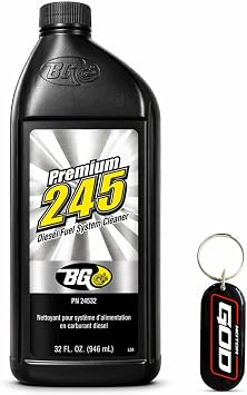 BG 245 Premium Diesel Fuel System Cleaner - 32 FL OZ 1 Keychain