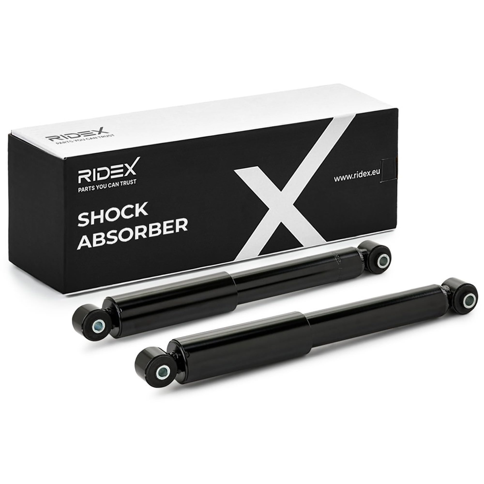 RIDEX 854S2004 2x Ammortizzatore Posteriore Compatibilità con FIAT PANDA 169