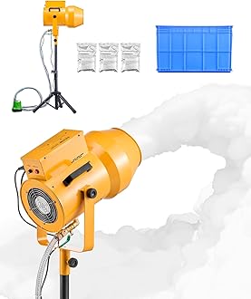 VEVOR Foam Machine, 1200 W Party Foam Cannon, Foam Maker with 3 Packs of Foam Powder, Foam Party Machine with 20 Gal Water Tank, for Backyard, Pool, Outdoor Events, Birthdays, Celebrations & Party