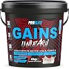 Weight Gainer High Protein Powder Shakes 4KG Vegetarian Serious Mass, Gainz Heavyweight, Weight Gain with Added Creatine, Glutamine and BCAA Powder Made in UK by PROELITE (4KG, Vanilla)