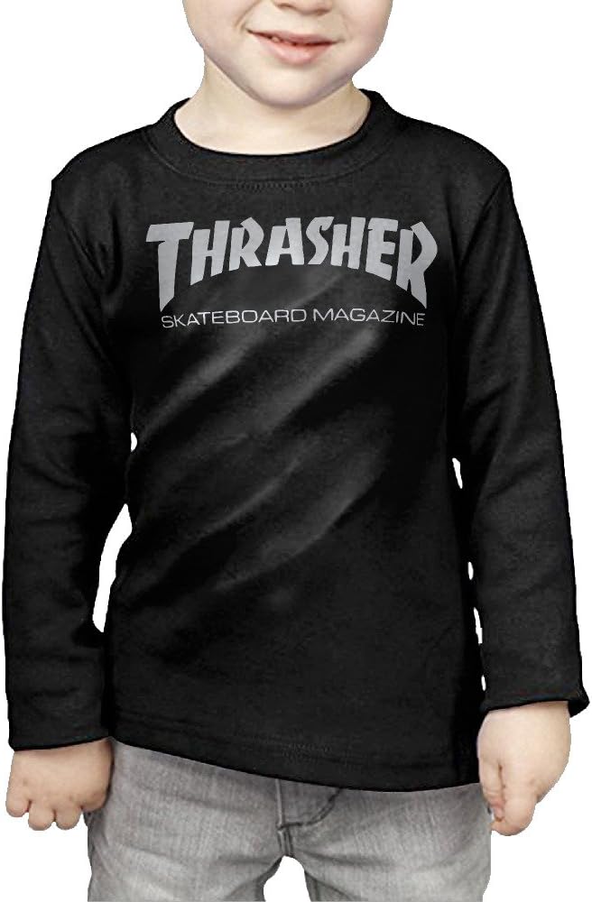 Thrasher Skateboard Magazine Kids'/Toddlers' Long Sleeve T-Shirt