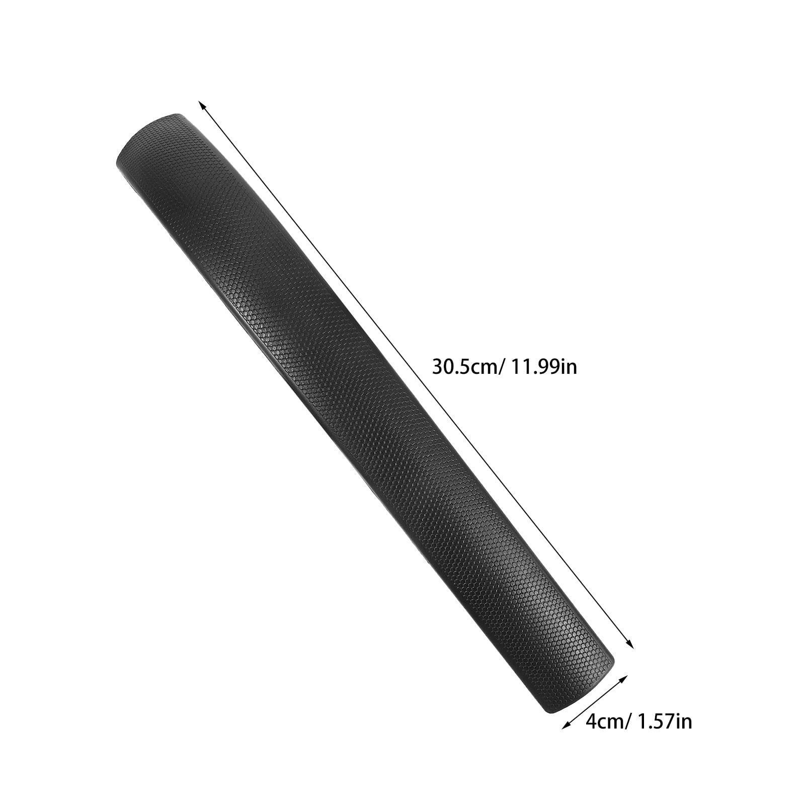 Housoutil Piezas de Reparación para Apoyabrazos de Silla de Oficina, Cojines de Repuesto de Plástico para Reposabrazos Redondos, Soporte Cómodo para Brazos, Apto para Sillas de Ordenador y