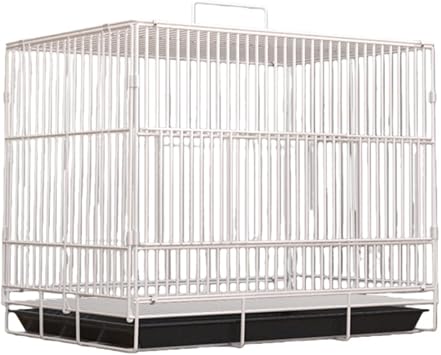 Rabbit Cage Holland Guinea Pig Cute Hamster Rabbit Pet Cage Pet House White, 40# 40*28*32.5cm
