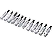12Pcs Valve Cover Bolt Set Chrome Stud Kit Compatible for Ford 289 302 351W