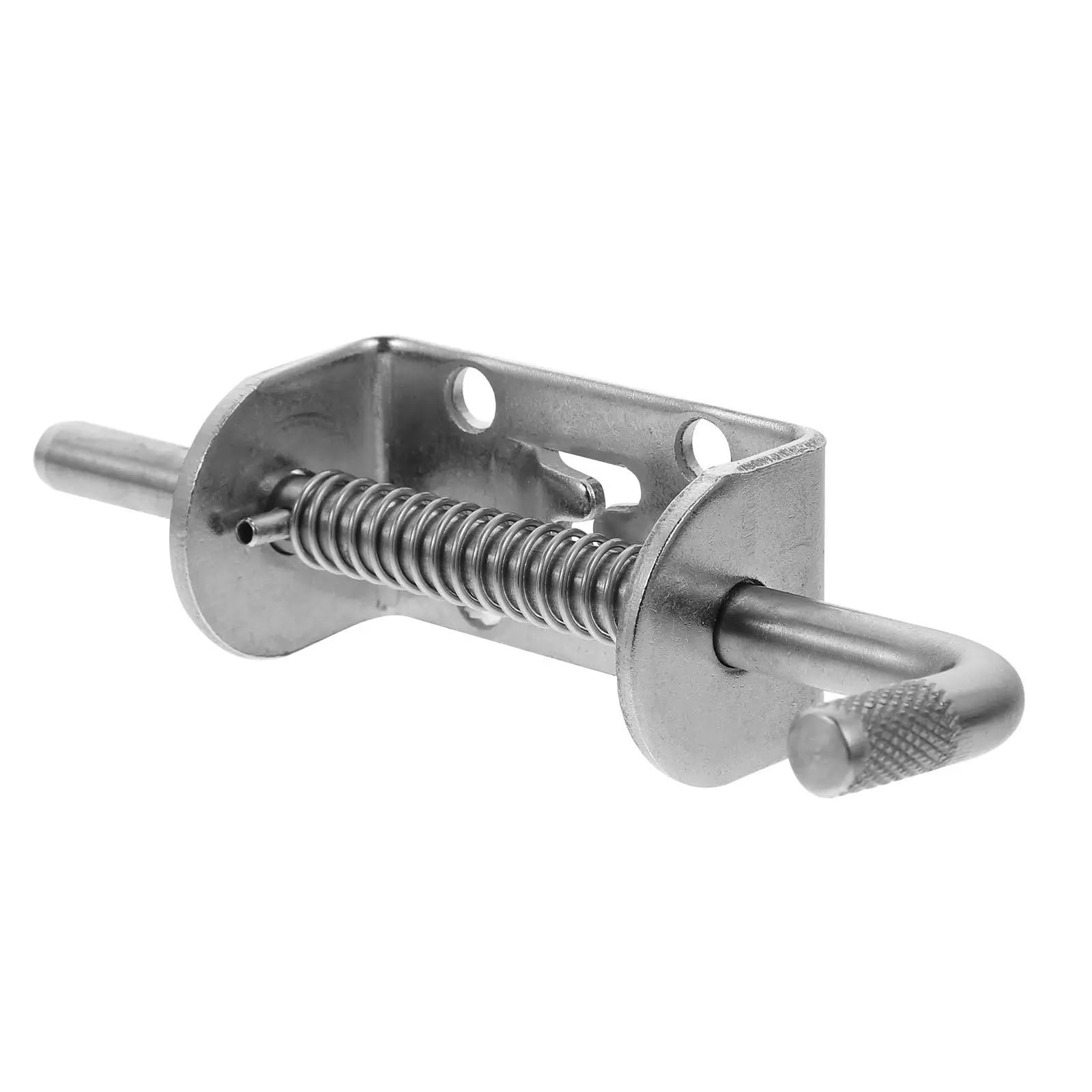 Pestillo con resorte, 5 unidades, pasador de resorte resistente, cilindro de acero inoxidable, cerradura de puerta, cerradura de seguridad, perno de puerta, antirrobo, accesorios para exteriores para