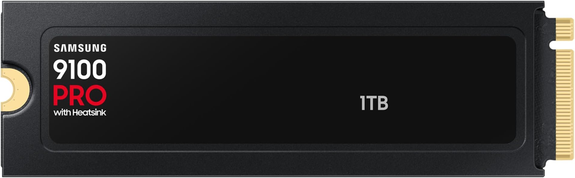 Samsung Memory MZ-VAP1T0CW 9100 PRO 1TB Internal SSD with Heat Sink, PCIe 5.0 x4, NVMe 2.0, SSD Designed for Pros & Gamers, Compatible with PC & Playstation 5, 5 Year Limited Warranty (UK Version)