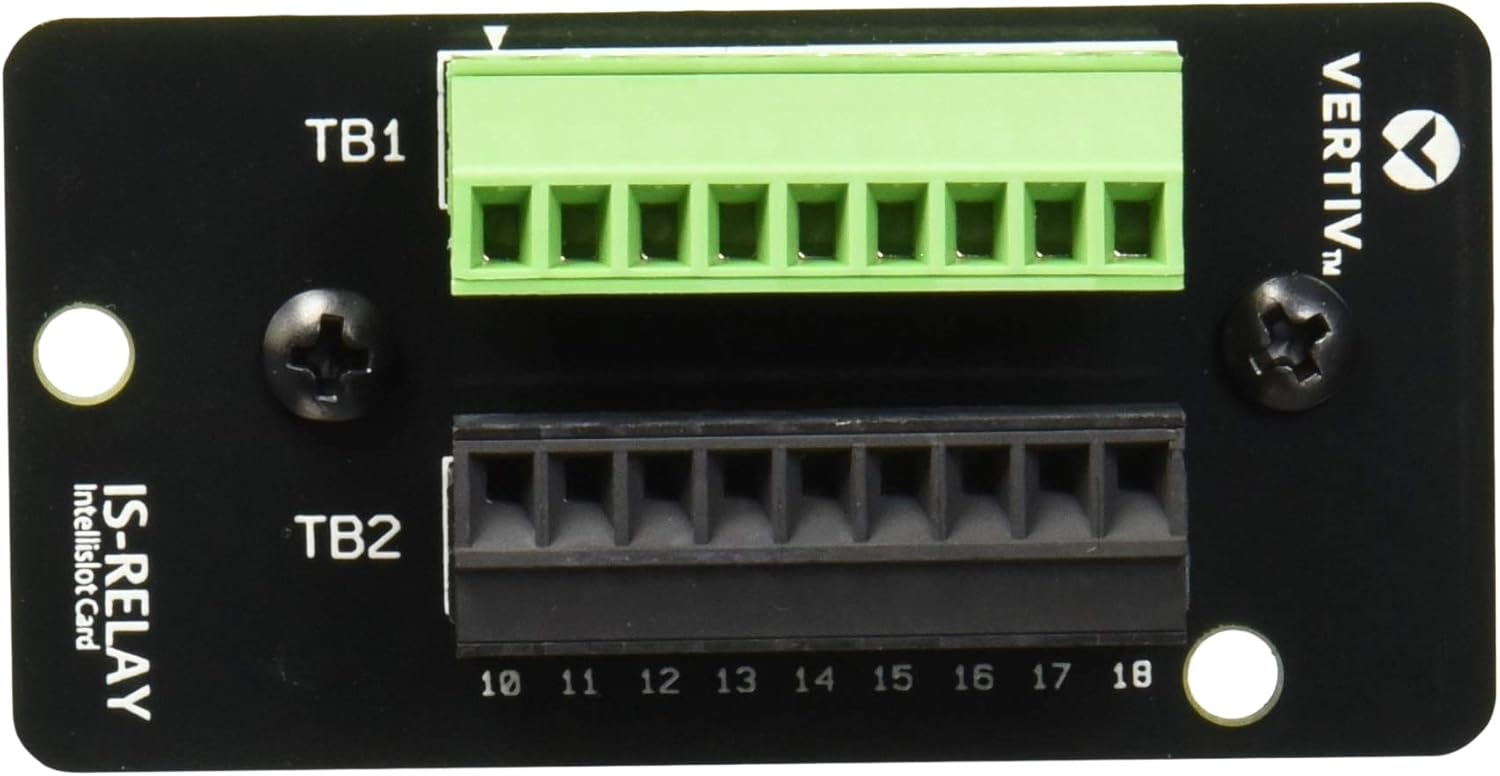 Vertiv Liebert IntelliSlot Relay Card | Remote Monitoring Adapter (IS-RELAY)