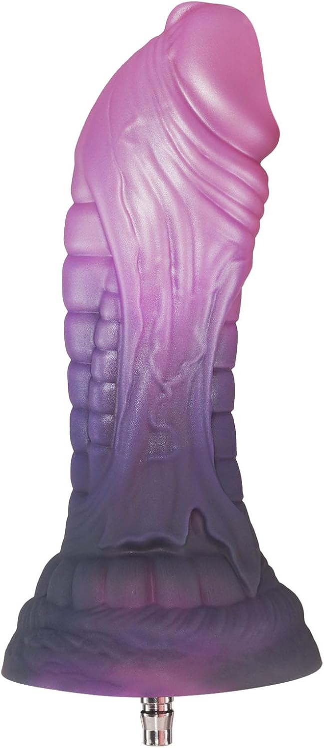 9.4In Big Monster Dildo with Quick Air Connector,Silicone Fantasy Dildo Machine,Sex Machine Attachments,Adult Sex Toy for Thrusting Sex Machine