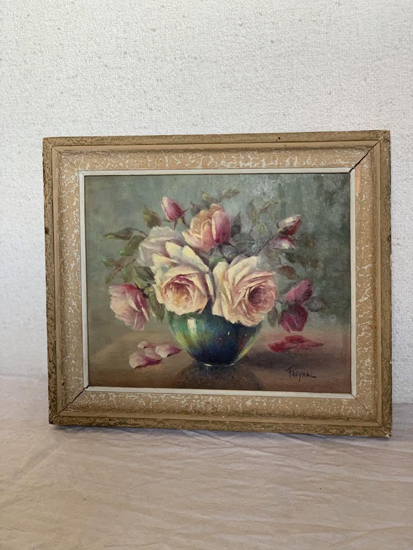 フランスアンティーク油絵 絵画 作家 画家 フレーム 額装 Amazon.co.jp: フランス アンティーク 油絵 絵画 作家 画家 フレーム