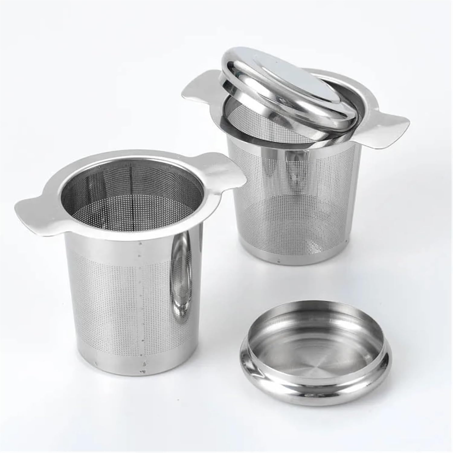 Teaware Accessories Kitchen Tools Tea Infuser Leak Stainless Steel Teapot Tray Strainer Filter(B)