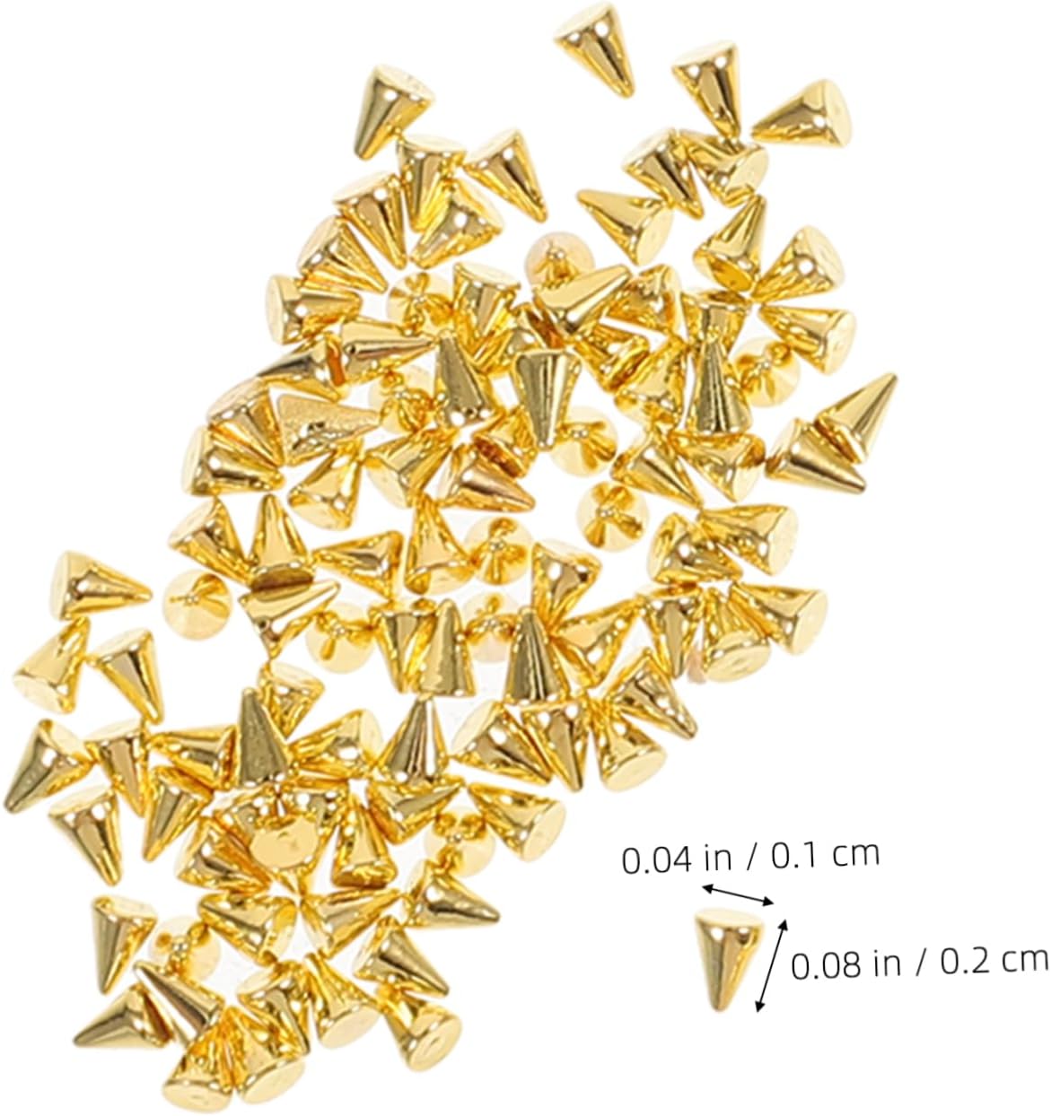 1000pcs Nail Charms Decorative Ornaments for Nail Art Fade-Resistant Jewelry Gems