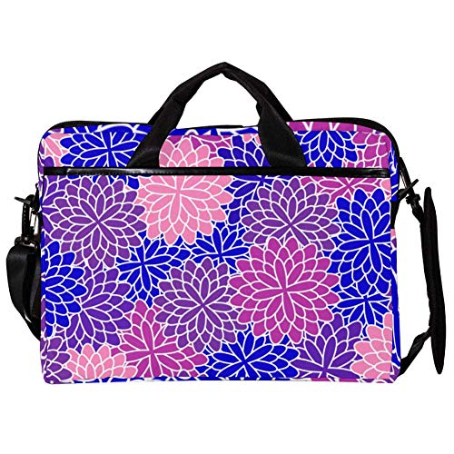 Sacoche bandoulière ordinateur portable 14-15.4" au design floral élégant
