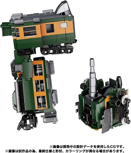 Miniatura 3 de Transformers Masterpiece Serie G MPG-04 Tren Bot Dichen F8101