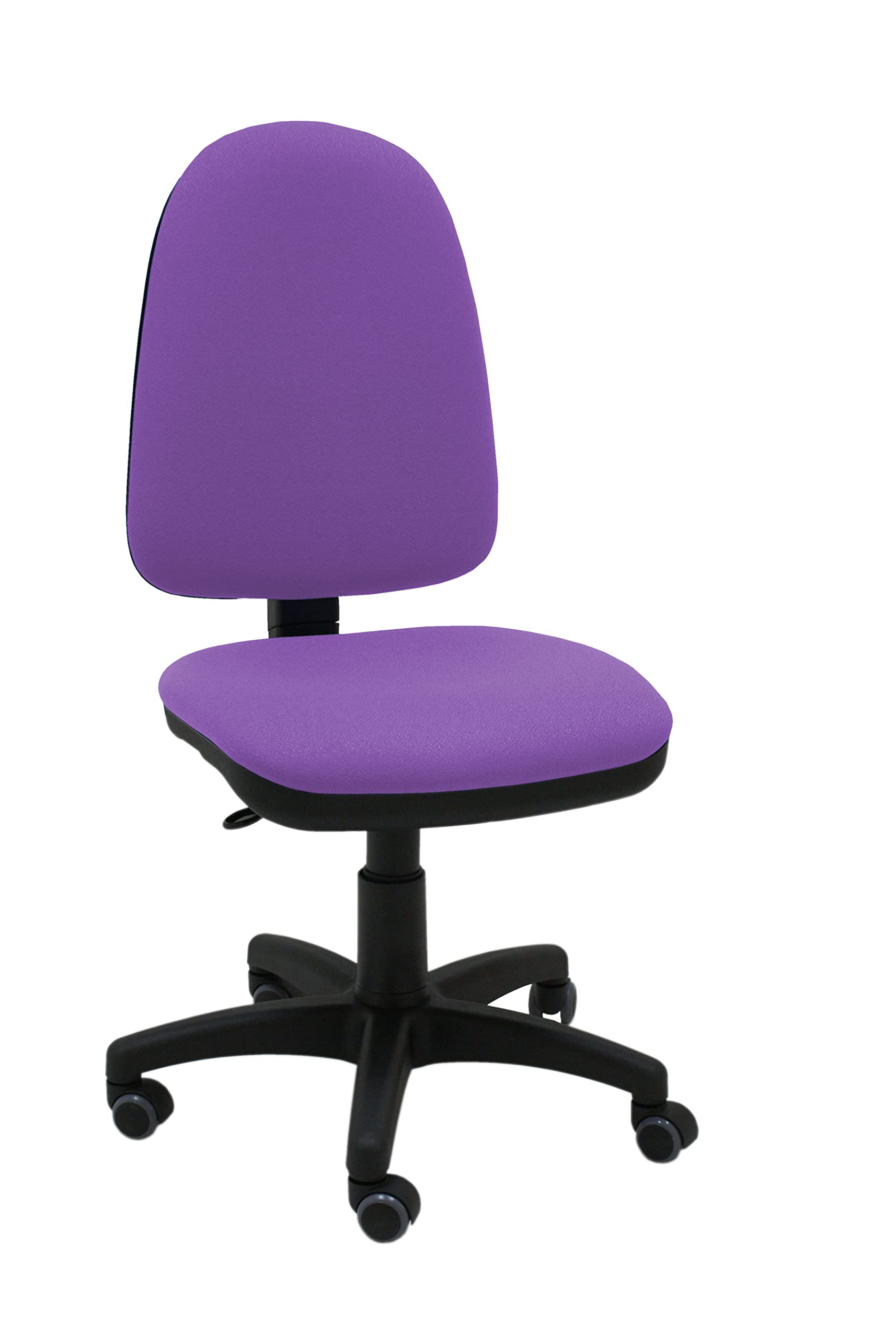 La Silla de Claudia - Silla giratoria de Escritorio Torino para oficinas y hogares ergonómica con Ruedas de parquet (Lila)