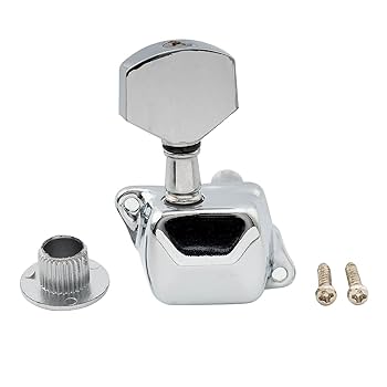 エレキギター用片連糸巻き(6連/ebony) Amazon.co.jp: Musiclily Pro ビンテージ 6連ギター ロック式