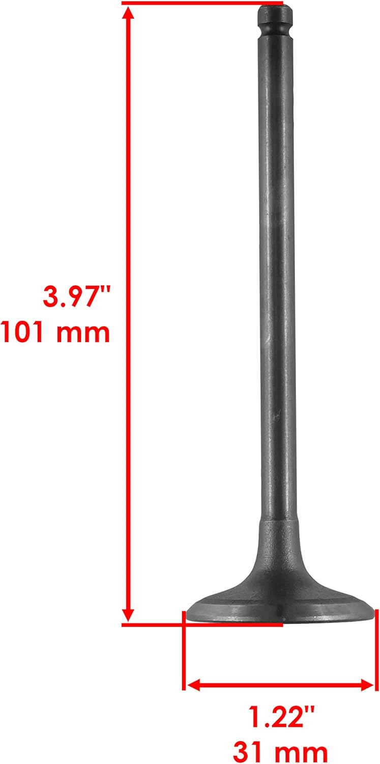 Caltric 2x 3085349 3084906 3086892 3084908 Engine Intake Valve Kit Compatible with Polaris
