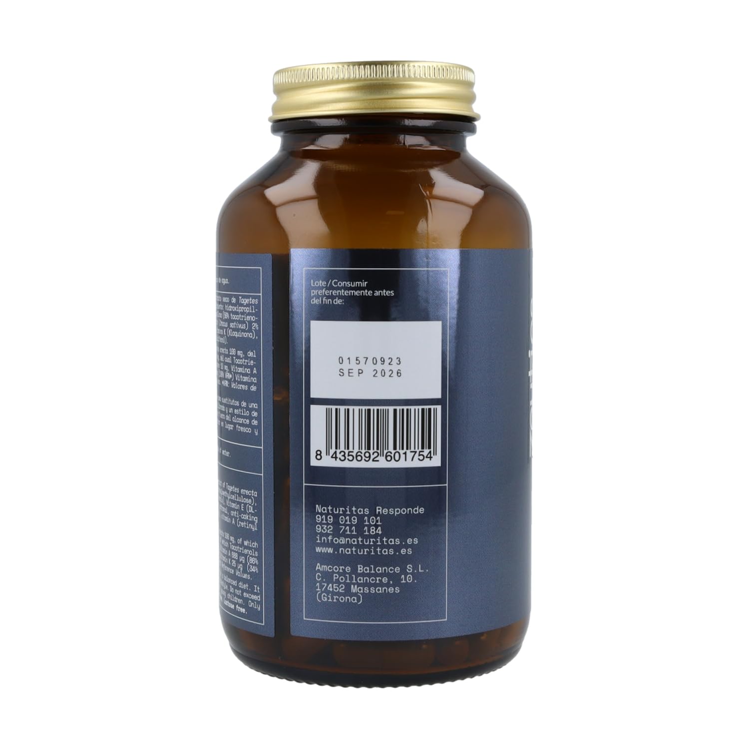 ZEUTICS by Naturitas | Multivitamins | 120 cápsulas | Vitaminas A, D, E, K y Biotina | Salud Natural |Extracto Plantas | Sin Gluten Sin Lactosa