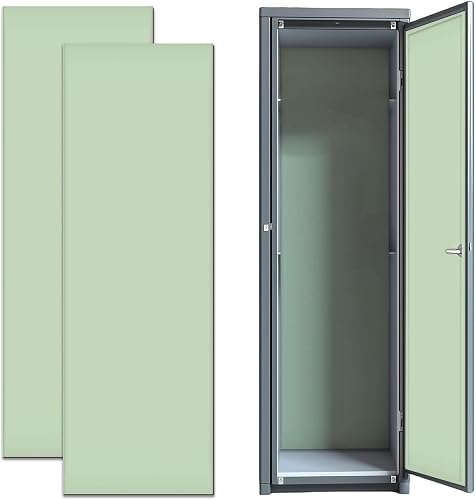 LBEAFWPQDZE 2 Pcs School Locker Magnetic Wallpaper Plain Beautiful Green Solid C