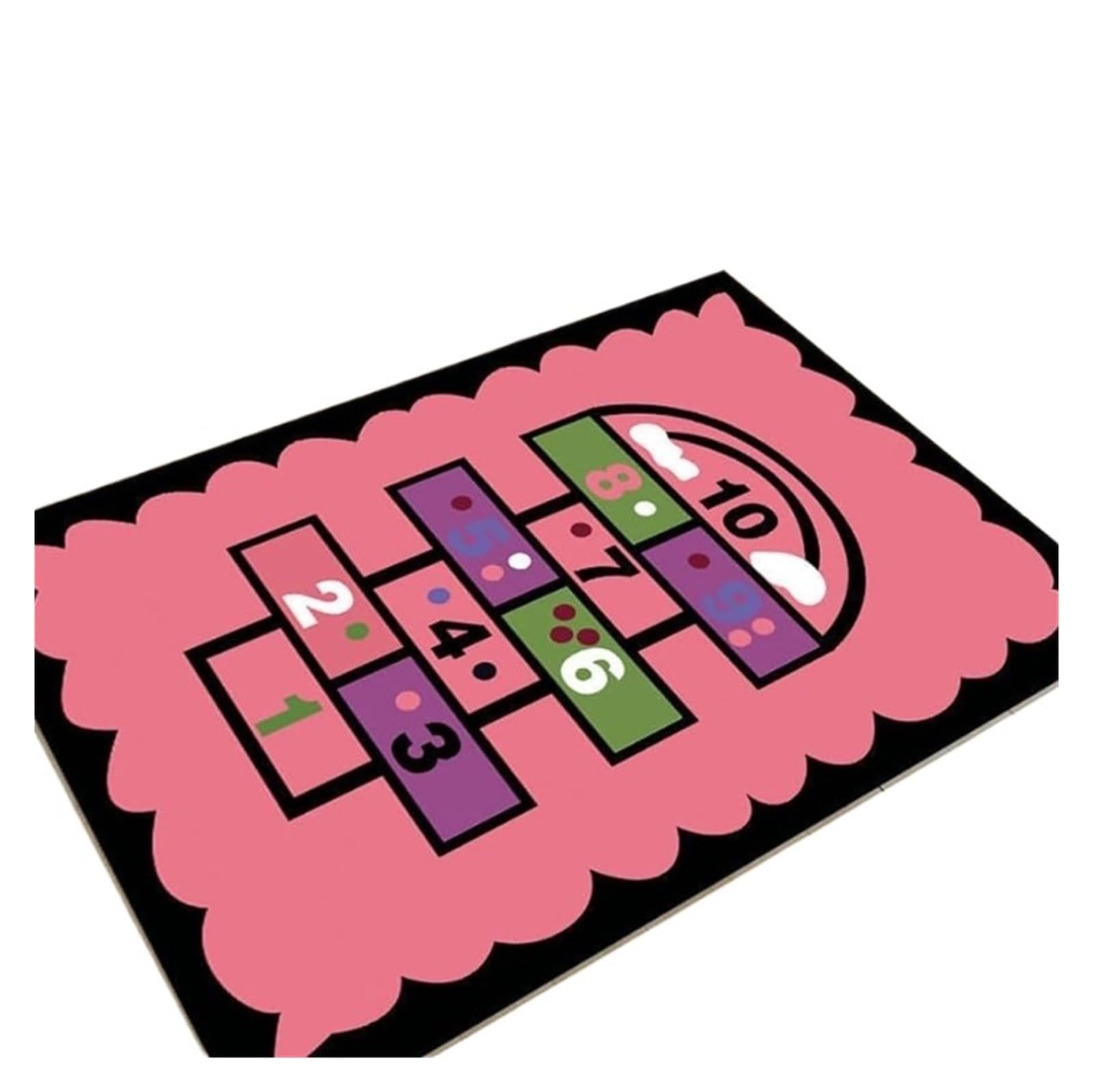 Tapis de jeu marelle rose : transformez la chambre en aire de jeux douce