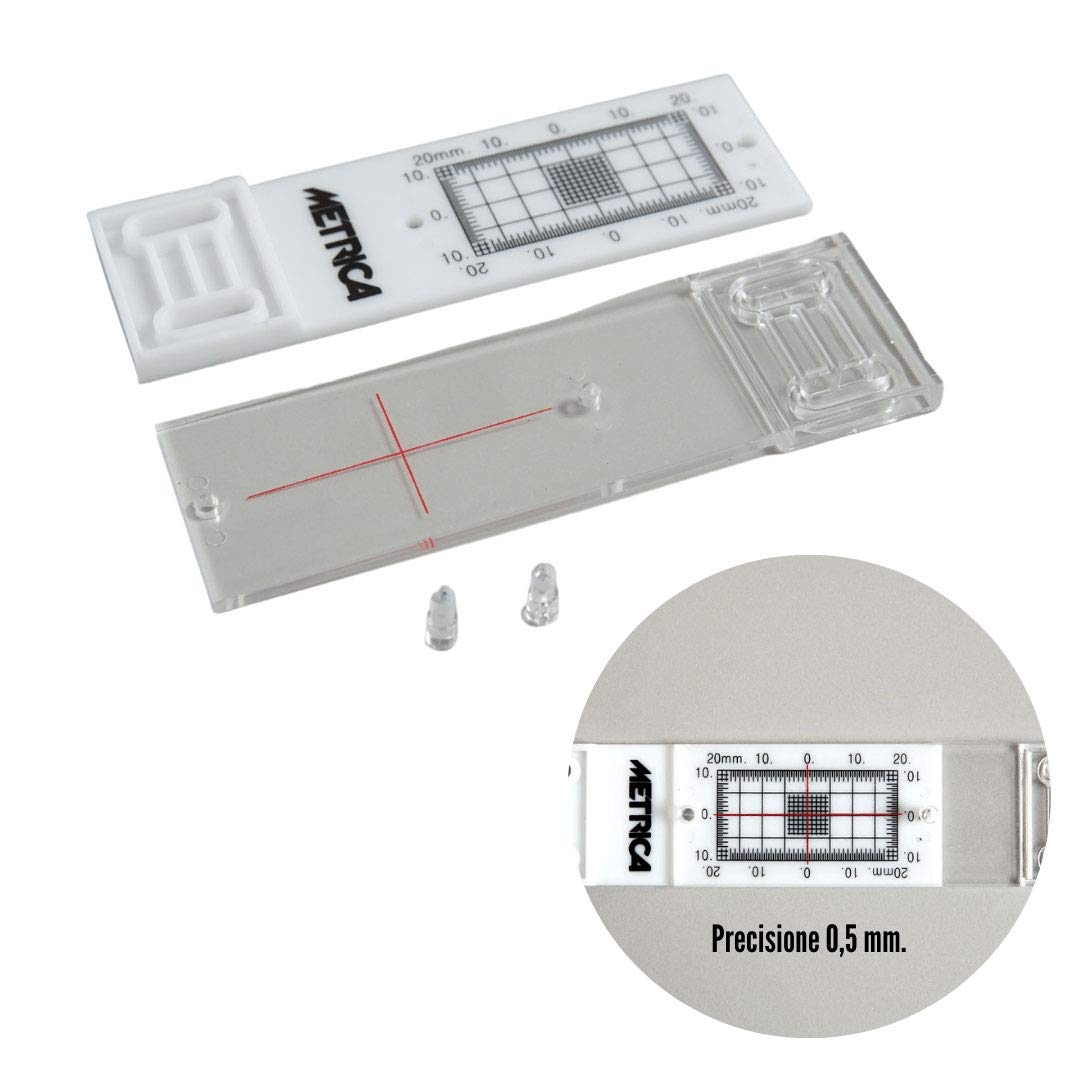 Metrica 5 Pz. Fessurimetro da Parete per superfici piane