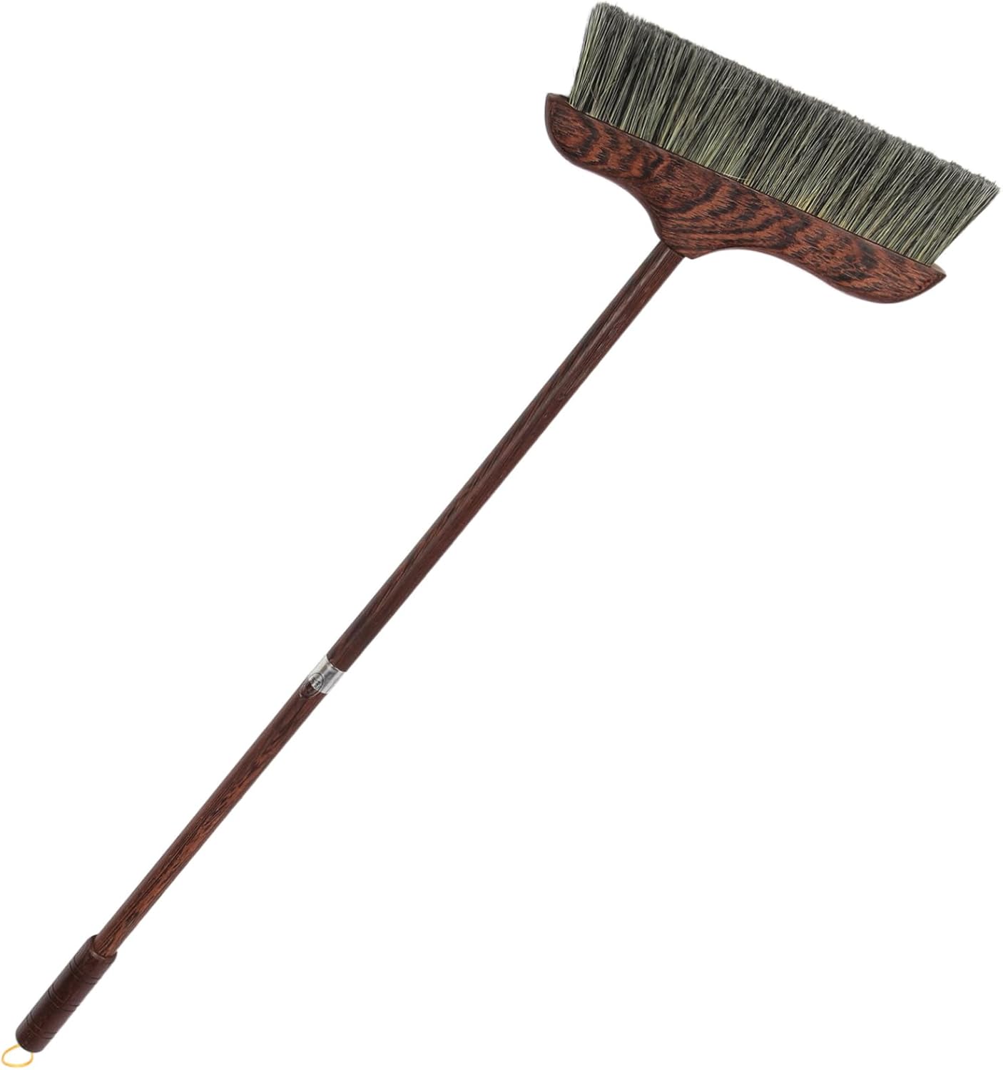 Long Handle Heavy-Duty Broom Soft Bristle for Home Cleaning Dust Removal and Floor Scraping Durable Construction for Indoor and Outdoor Use