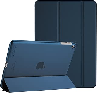 ProCase iPad 2 3 4 Case (Old Model) - Ultra Slim Lightweight Stand Case with Translucent Frosted Back Smart Cover for Apple iPad 2/iPad 3 /iPad 4 -Navy