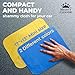 Premium 2pk Mini +1 Free Shammy Cloth for Car Drying - 17”x13” - Super Absorbent Chamois Towel for Car - Scratch-Free, Reusable & Soft