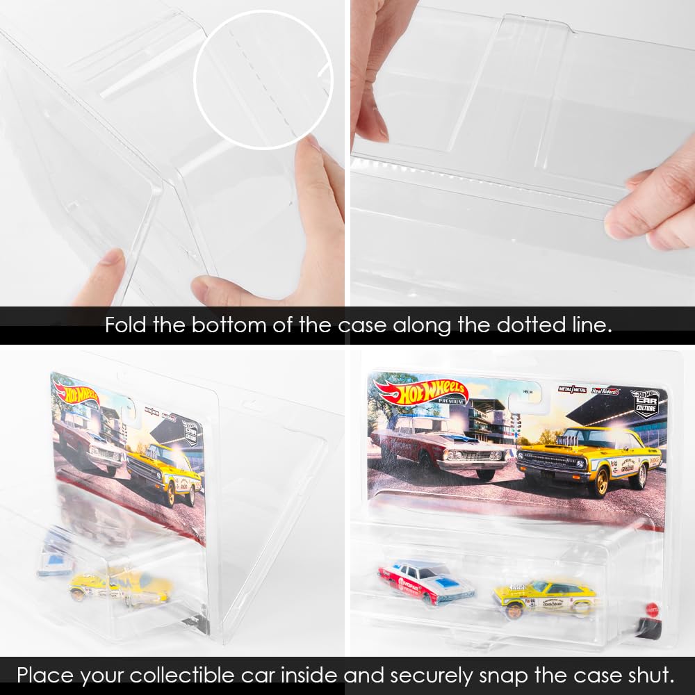 Amazon.com: 10 Pack Clear Protectors Compatible with Hot Wheels