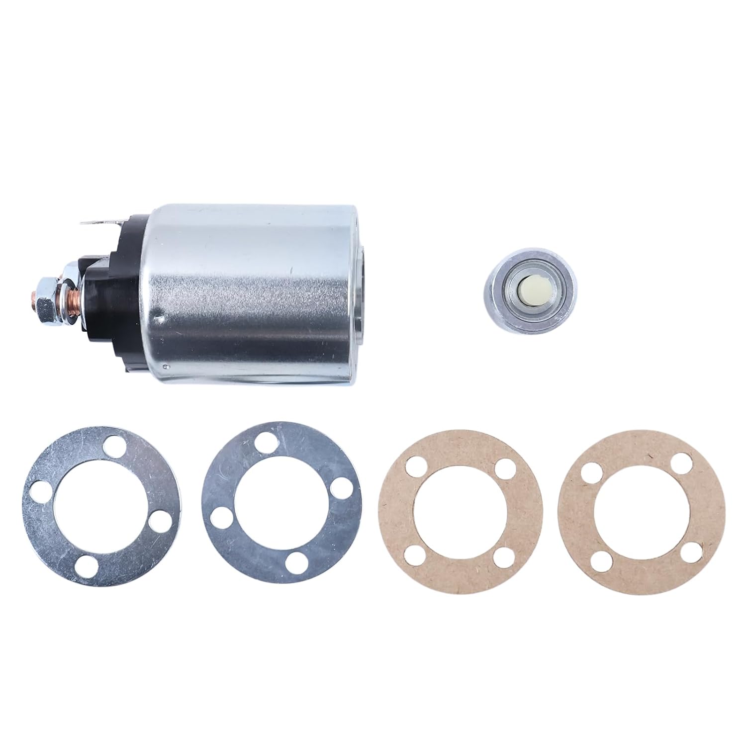 12V 3-Terminal Starter Solenoid 31220-80090 31220-82130 96058474 66-8326 Compatible with 1983-2007 Suzuki Samurai Sidekick SJ413 2001-2004 Chevy 2.5 V6 Vitara Grand Vitara Tracker