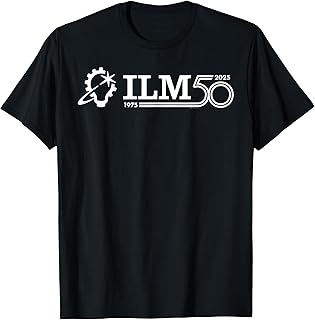 Industrial Light & Magic ILM 50th Anniversary Logo T-Shirt