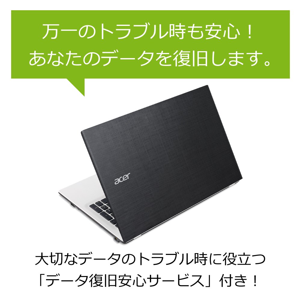 Amazon.co.jp: Acer ノートパソコン Aspire E15 E5-573-N34D/W /15.6 