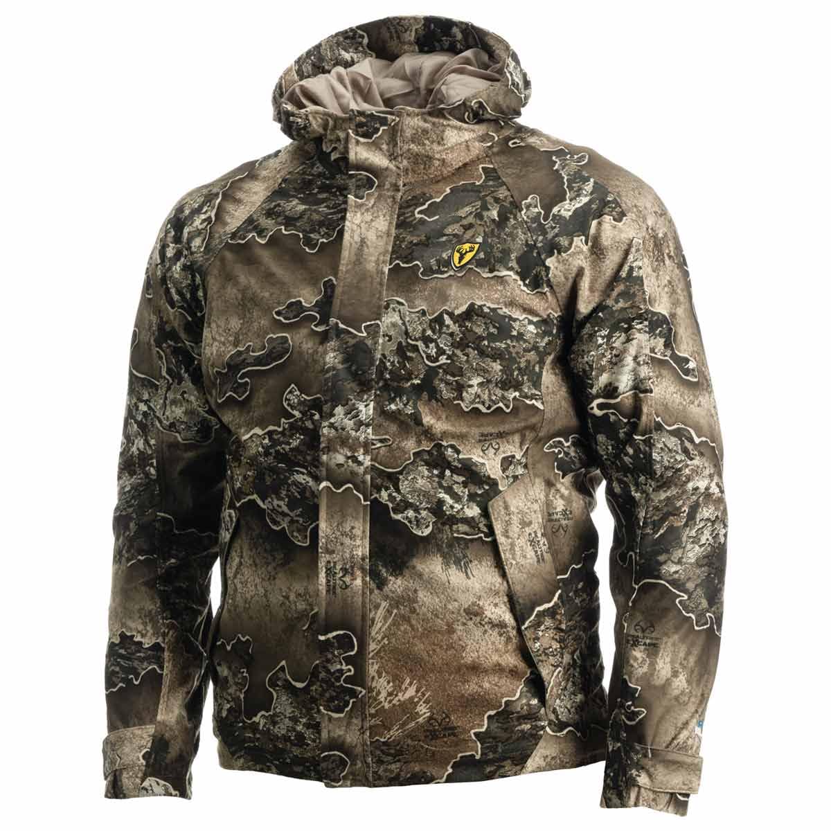 SCENTBLOCKER Drencher Waterproof Insulated 3-in-1 Camo Hunting Jacket for Men
