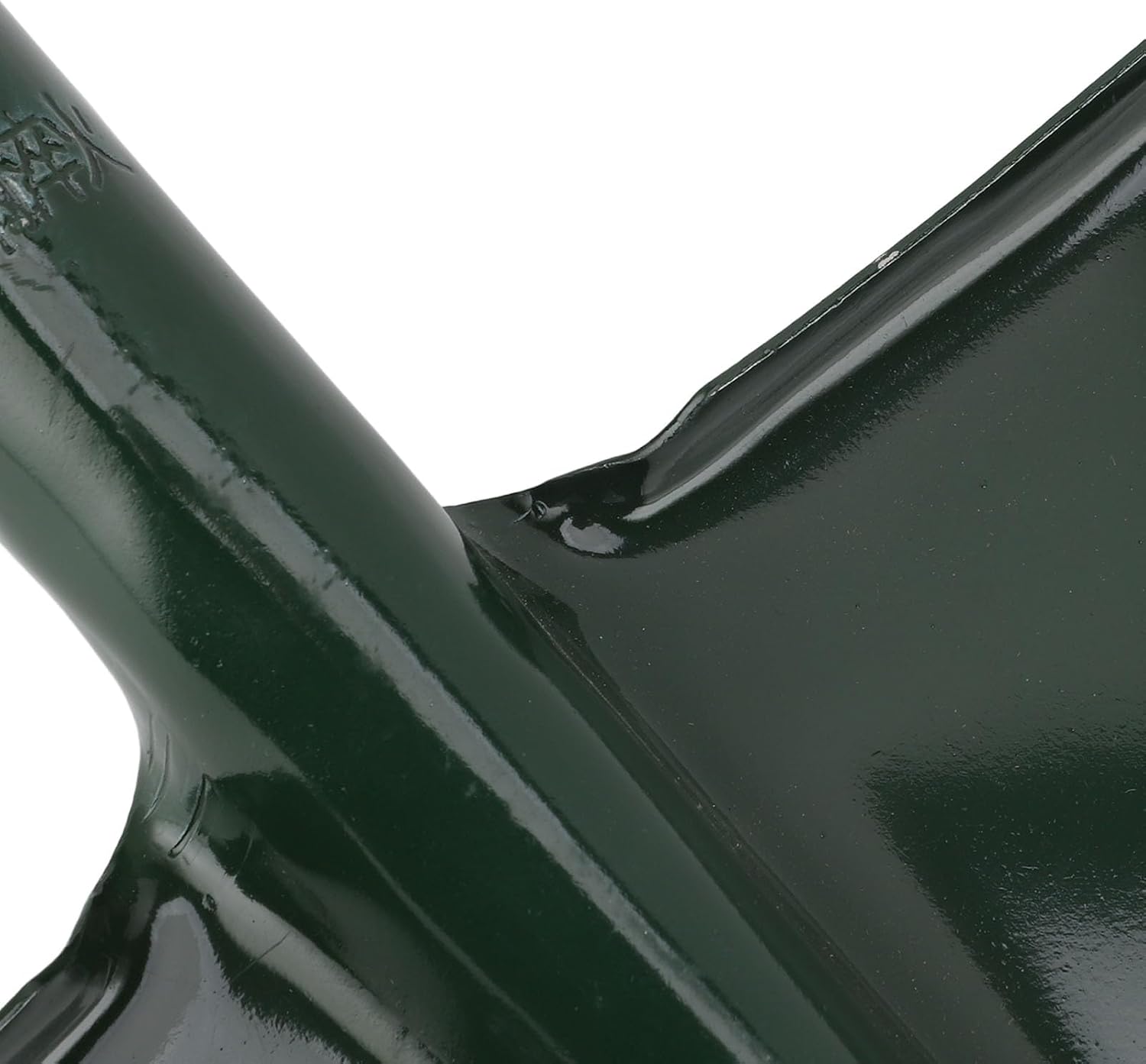 Garden Digging Shovel, Manganese Steel Head, Round Pointed, Green