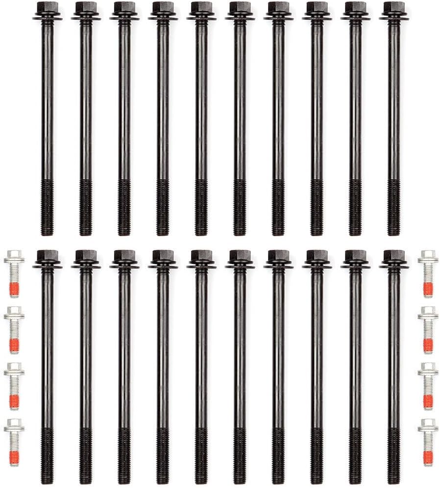 ES71129 Head Bolts Kit fit for 2007-2009 for Chrysler for Aspen 4.7L 2000-2010 for Dodge for Dakota 4.7L 2000-2009 for Dodge for Durango 4.7L replace