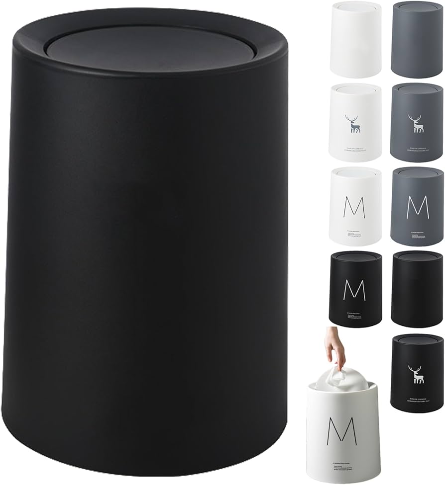 Amazon｜ゴミ箱 ふた付き 大容量 ダストボックス 蓋付き 丸型