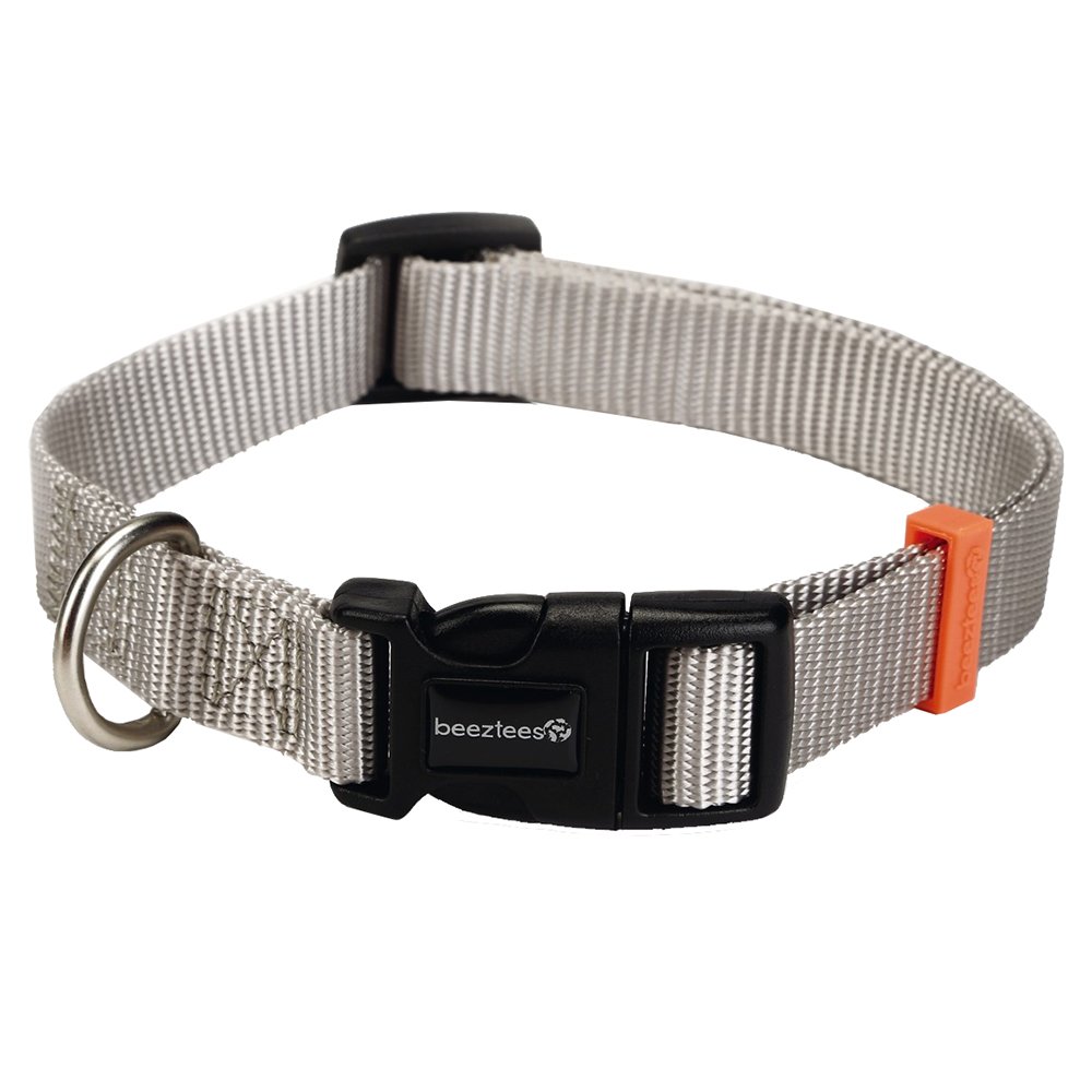 Beeztees Köpek Boyun Tasması, Açık Gri, 20-30cm