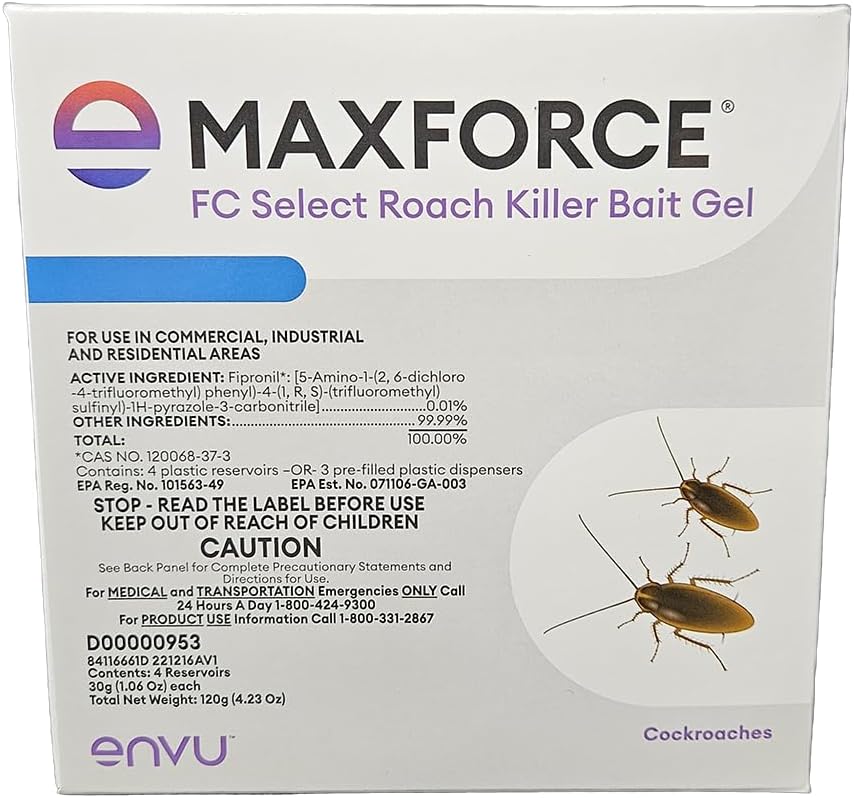 Bayer - Maxforce FC Select Roach Gel, 20 Tube case
